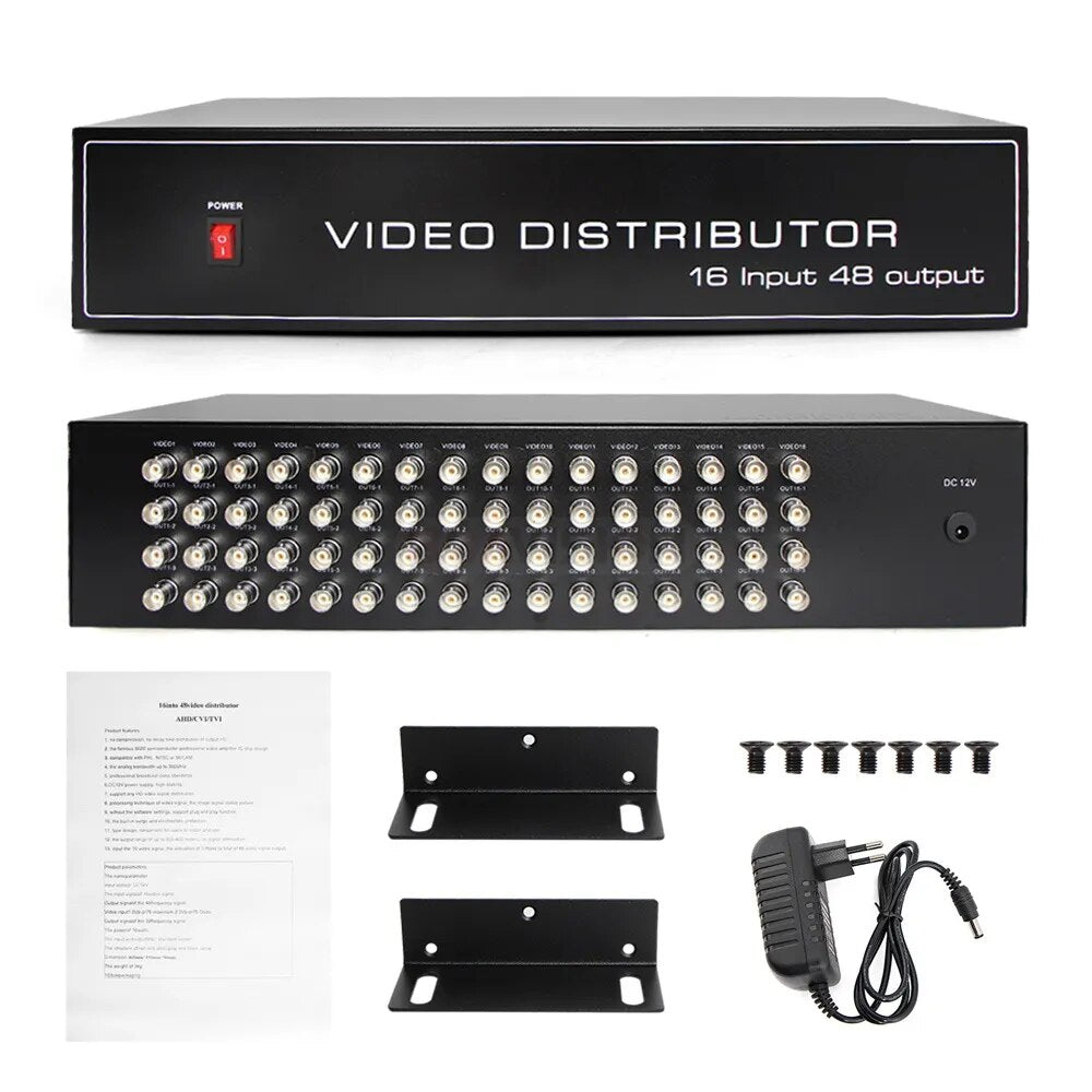 Boavision 16CH to 48CH Professional High Definition Video Splitter