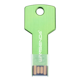 4GB - 128GB Metallic USB 2.0 Key Shaped Memory Stick Pen Drive