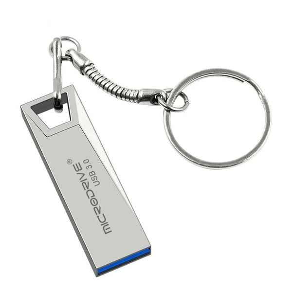 256GB Metallic USB 3.0 Rectangle Shaped Memory Stick Pen Drive