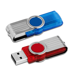 128GB Metallic USB 2.0 Rectangle Shaped Memory Stick Pen Drive