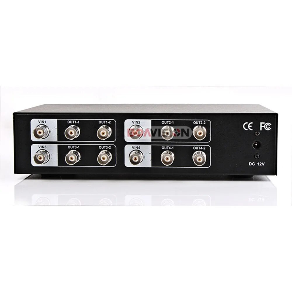 Boavision 4CH to 8CH Professional High Definition Video Splitter