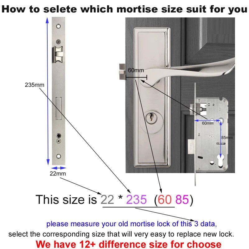 RayKube Aluminium Alloy Code Password Digital Smart Door Lock