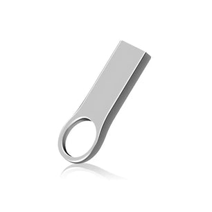 128GB Metallic USB 2.0 Rectangle Shaped Memory Stick Pen Drive