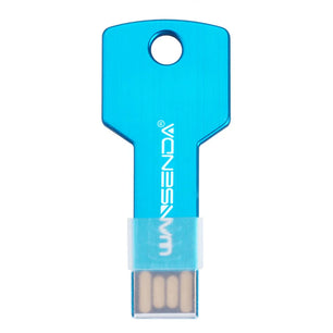 4GB - 128GB Metallic USB 2.0 Key Shaped Memory Stick Pen Drive