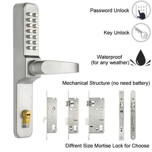 RayKube Aluminium Alloy Code Password Digital Smart Door Lock