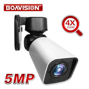 Boavision 5MP Night Vision High Speed Auto Tracking Bullet Camera