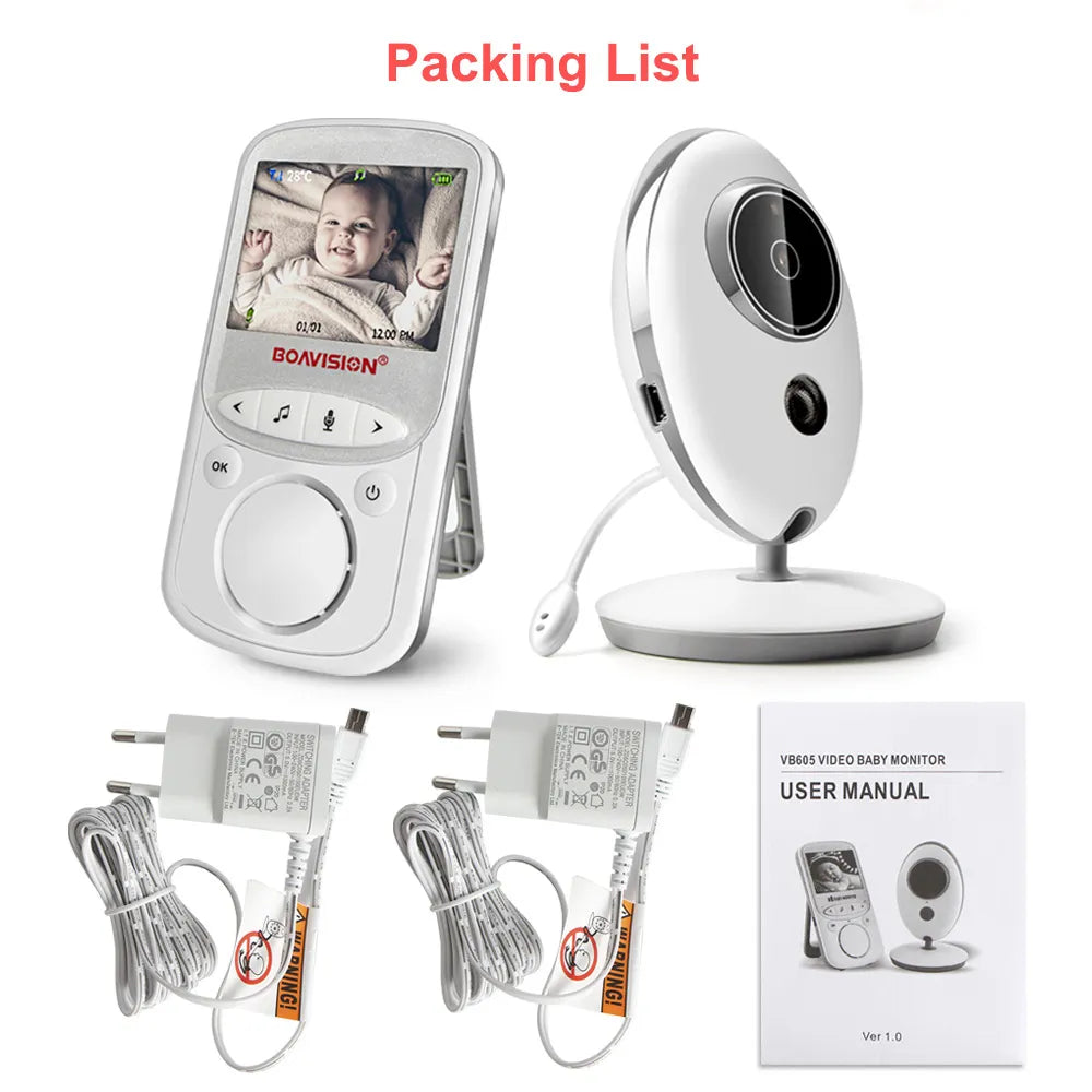 Boavision Night Vision Portable LCD Display Baby Monitor Camera