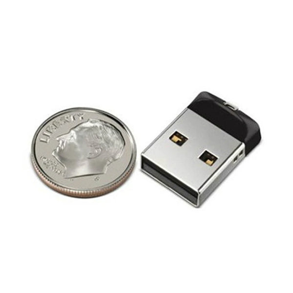 128GB Metallic USB 2.0 Square Shaped Mini Memory Stick Pen Drive