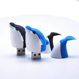 128GB Metallic USB 2.0 Dolphin Shaped Memory Stick Pen Drive