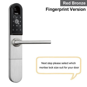 RayKube Aluminium Alloy Fingerprint Digital Smart Door Lock