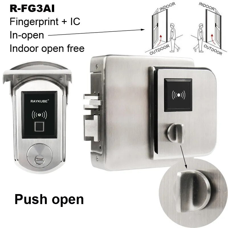 Stainless Steel Waterproof Fingerprint Electronic Lock