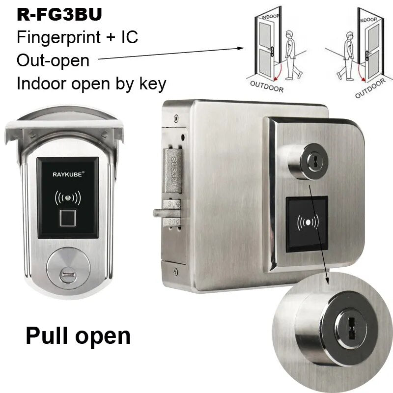 Stainless Steel Waterproof Fingerprint Electronic Lock