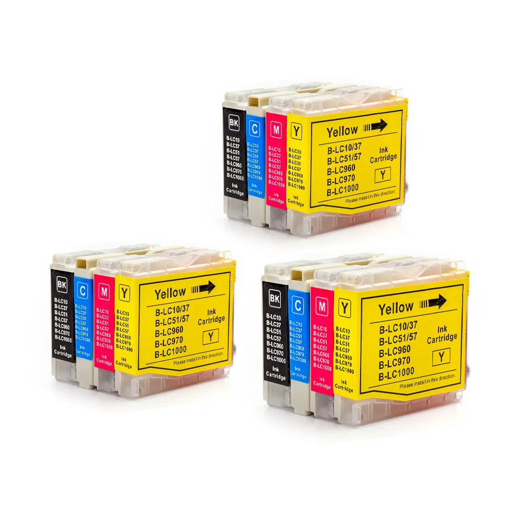 LC10 - LC1000 Ink Cartridge For Brother DCP-130C 135C 150C 153C 155C 157C