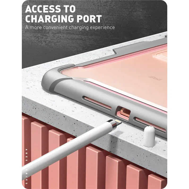 Polycarbonate Full-Body Kickstand Bumper 10.2 Inches Case For iPad