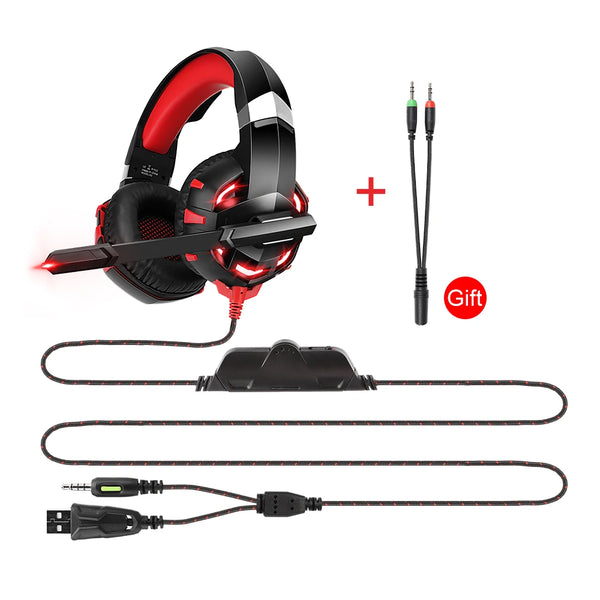 Plastic Wired-Compatible Comfortable Premium Design Gaming Headset