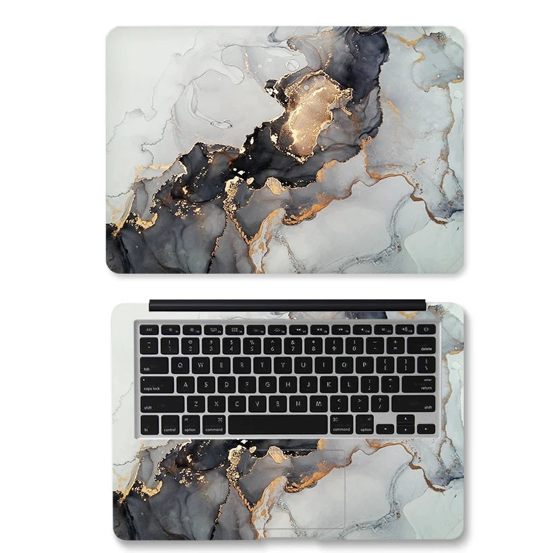 PVC Protective Abstract Art Pattern Laptop Skin Cover