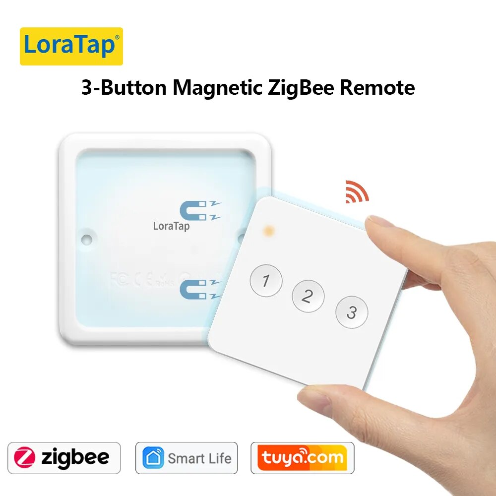 LoraTap Plastic Panel Wireless Voice Control Wall Mounted Switch