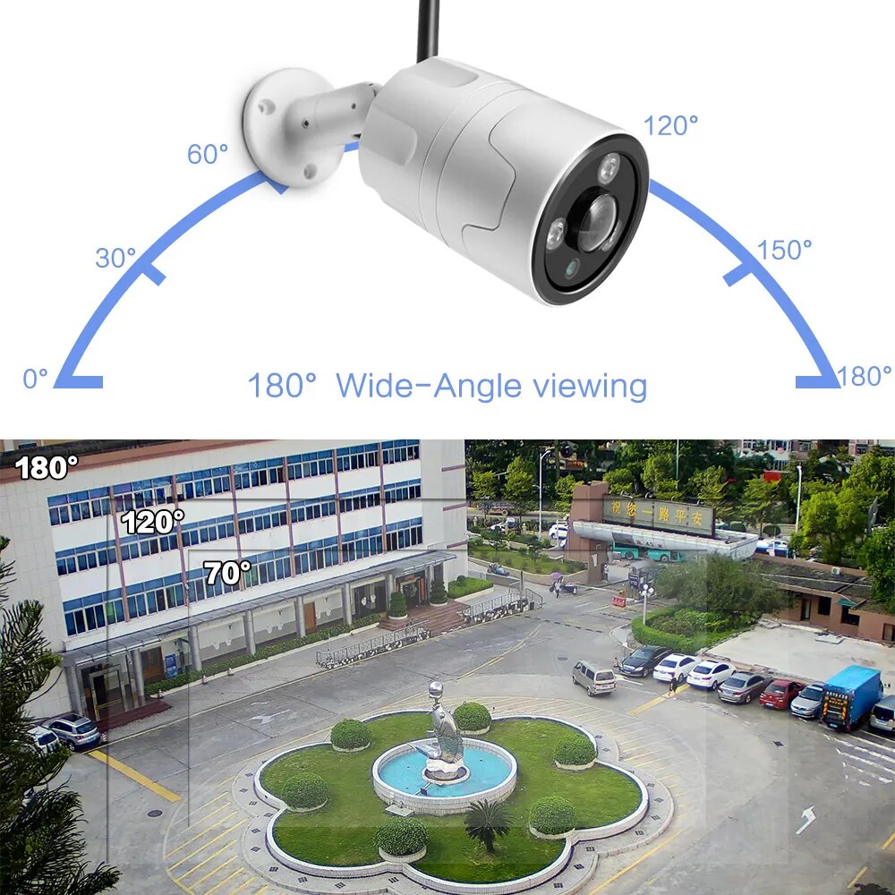 Boavision 8MP Night Vision Waterproof High Speed Bullet Camera