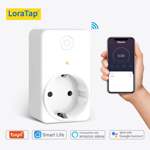 LoraTap Plastic 16A Wireless Remote Control Portable Switch