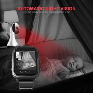 Boavision 2.4G Wireless Night Vision Display Baby Monitor Camera