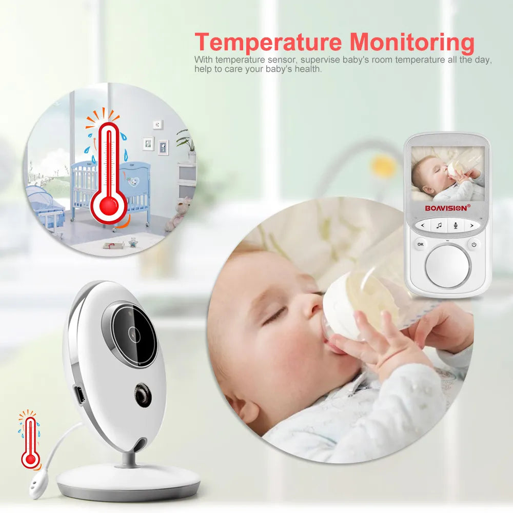 Boavision Night Vision Portable LCD Display Baby Monitor Camera