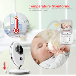 Boavision Night Vision Portable LCD Display Baby Monitor Camera