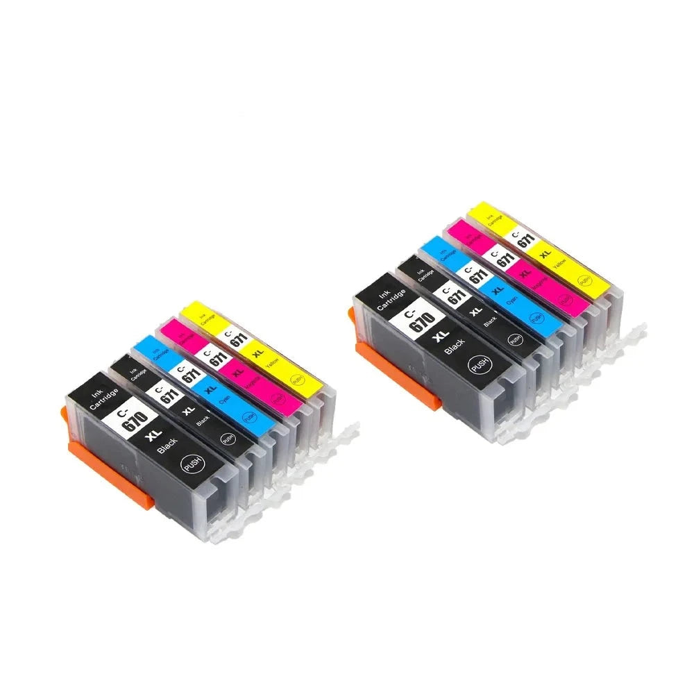 PGI-670 CLI-671 Ink Cartridge For Canon PIXMA MG5760 MG5765