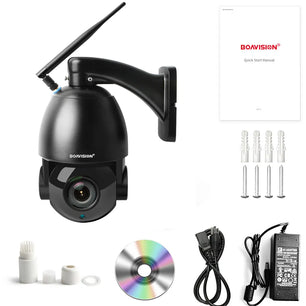 Boavision 5MP Night Vision Waterproof High Speed Dome Camera