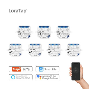 LoraTap 240V Plastic Automatic WIFI Roller Shutter Curtain Module