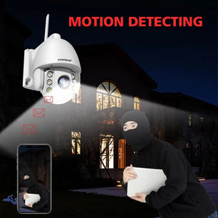 Boavision 5MP Night Vision Waterproof High Speed Dome Camera