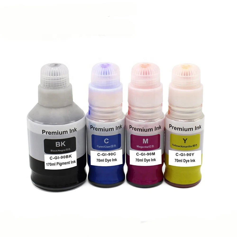 GI-90 Water Based Refill Ink Bottle For Canon PIXMA GM2090 GM2092