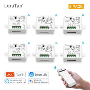 LoraTap 220V Plastic Wireless Remote Control Switch DIY Module