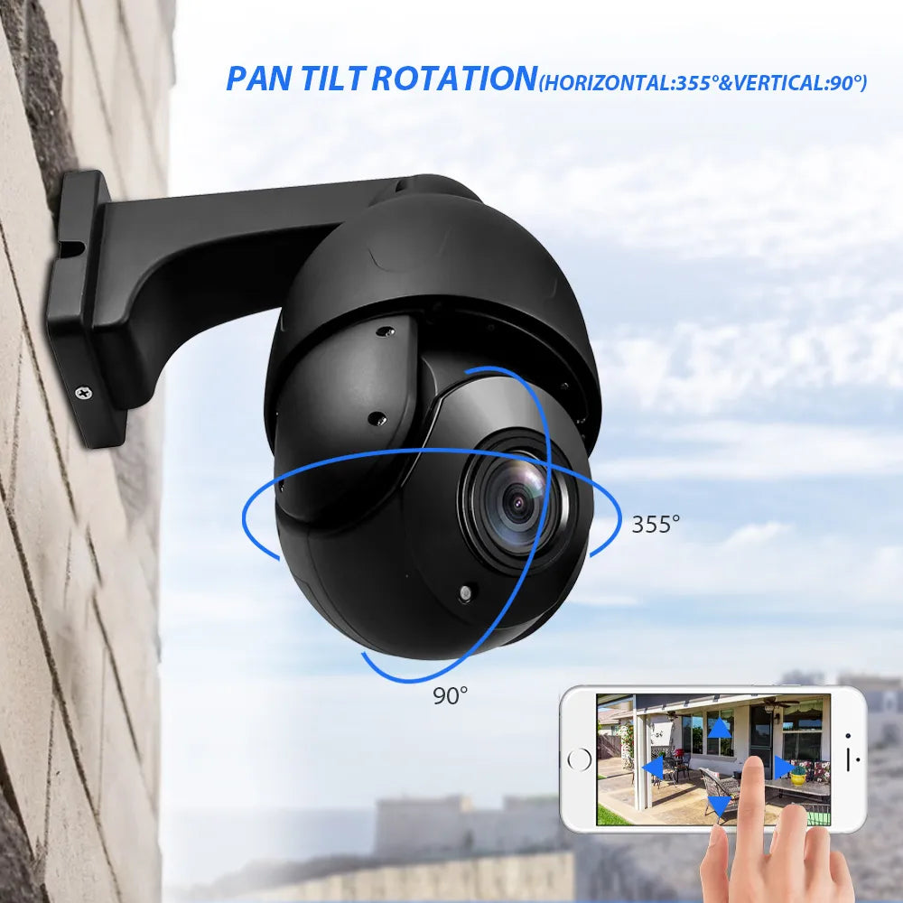 Boavision 8MP Night Vision Waterproof High Speed Dome Camera