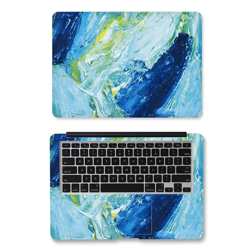 PVC Protective Abstract Art Pattern Laptop Skin Cover