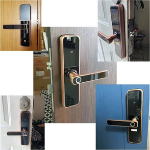 RayKube Aluminium Alloy Fingerprint Digital Smart Door Lock