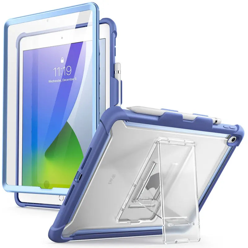 Polycarbonate Full-Body Kickstand Bumper 10.2 Inches Case For iPad