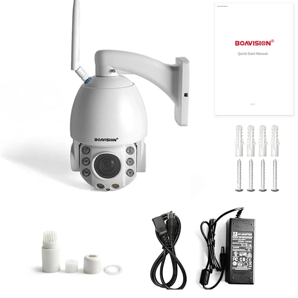 Boavision 5MP Night Vision Waterproof High Speed Dome Camera