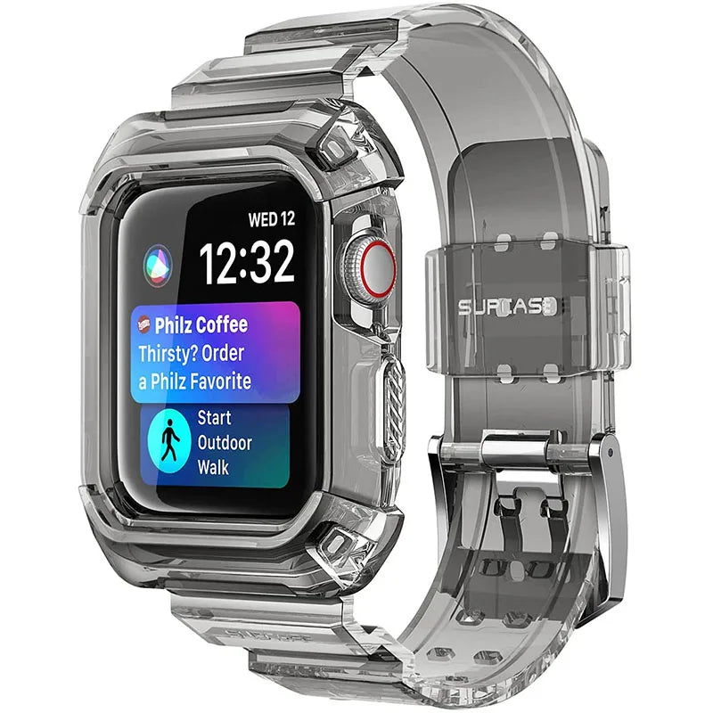 Polycarbonate Full-Body Protective Bumper Case For Apple Watch