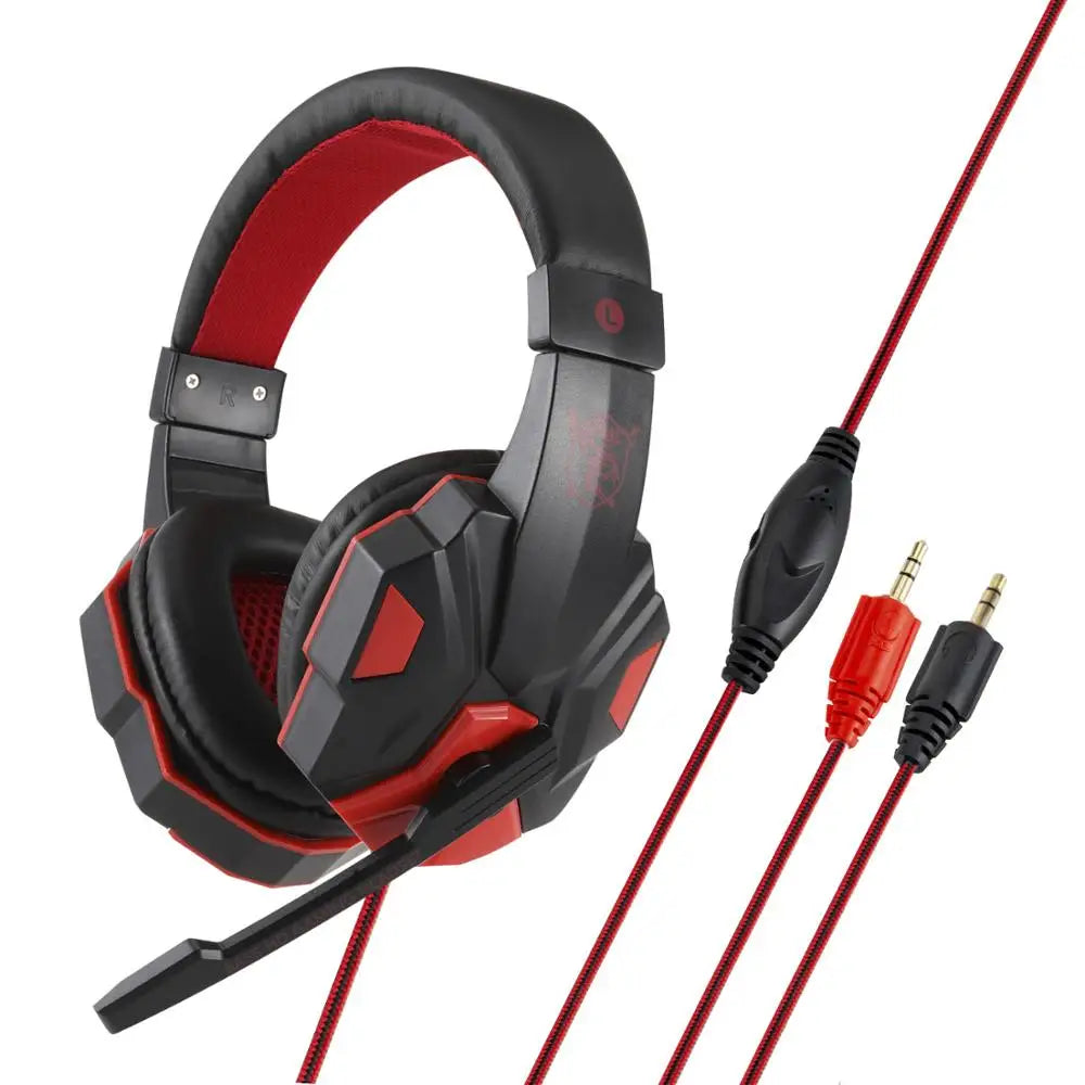 Plastic Wired-Compatible Comfortable Premium Gaming Headset