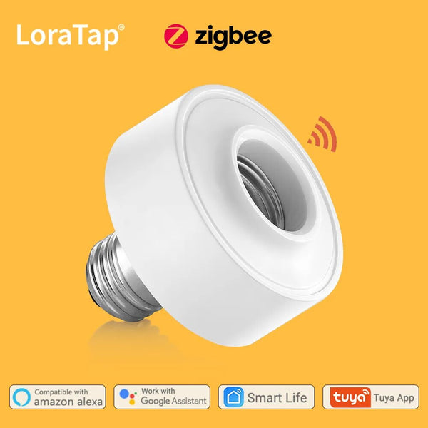 LoraTap 2.5A 30 Watt Plastic Remote Control Portable Lamp Holder