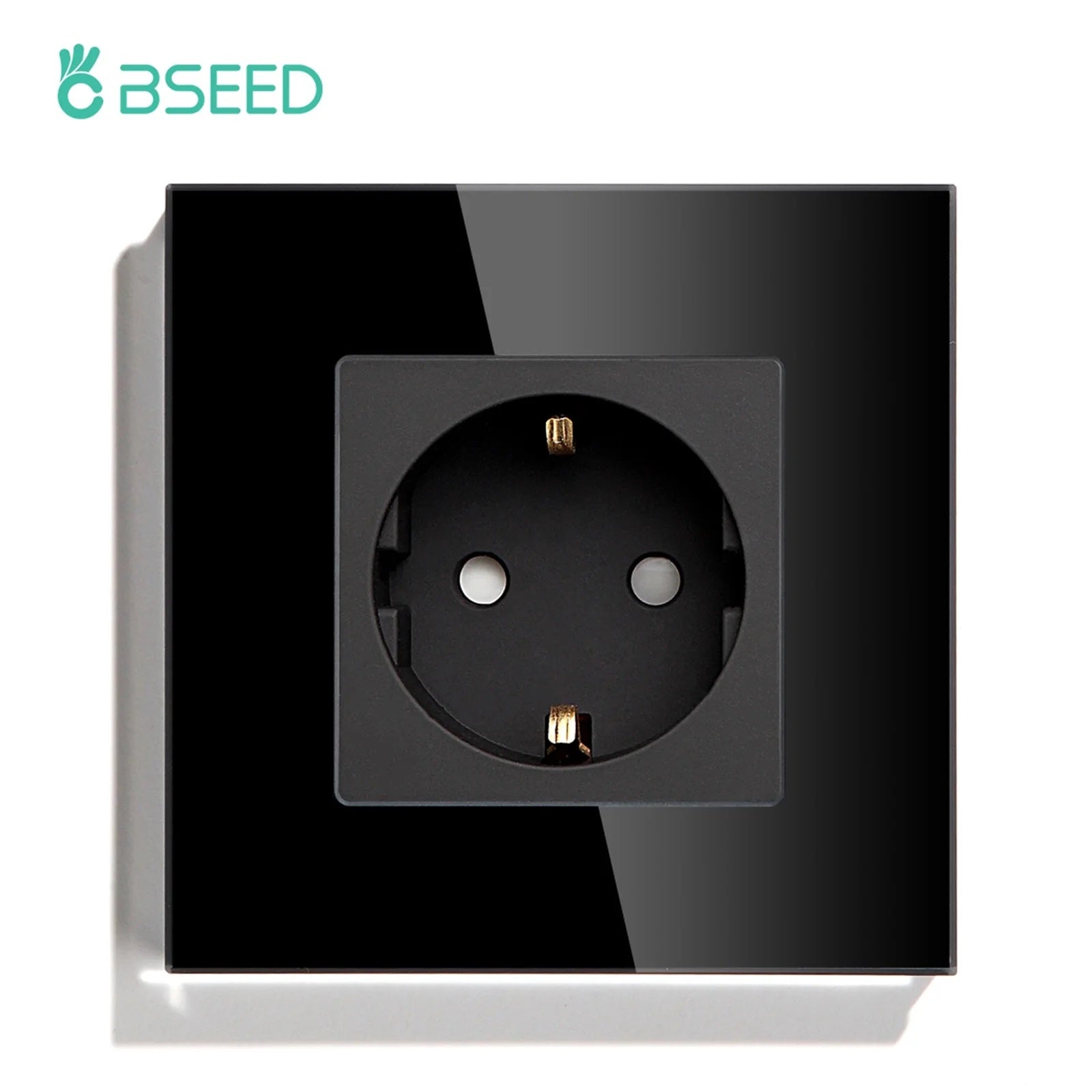 Bseed 16A Glass Panel Wireless WIFI Control Smart Power Socket