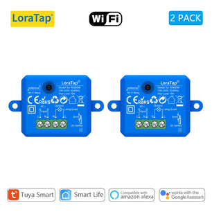 LoraTap 10A Plastic Wireless Switch Socket Relay Module Kit