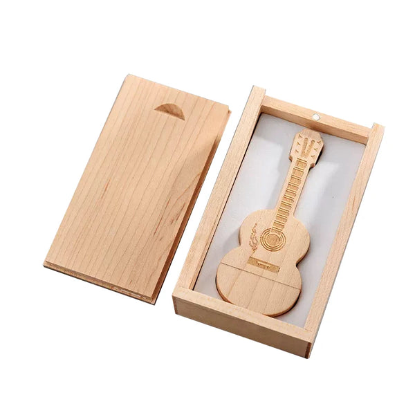 512GB Metallic USB 2.0 Guitar Shaped Memory Stick Pen Drive