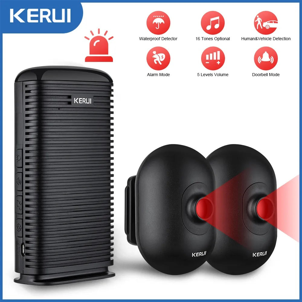 Kerui Plastic Wireless Smart Human Body PIR Motion Security Sensor