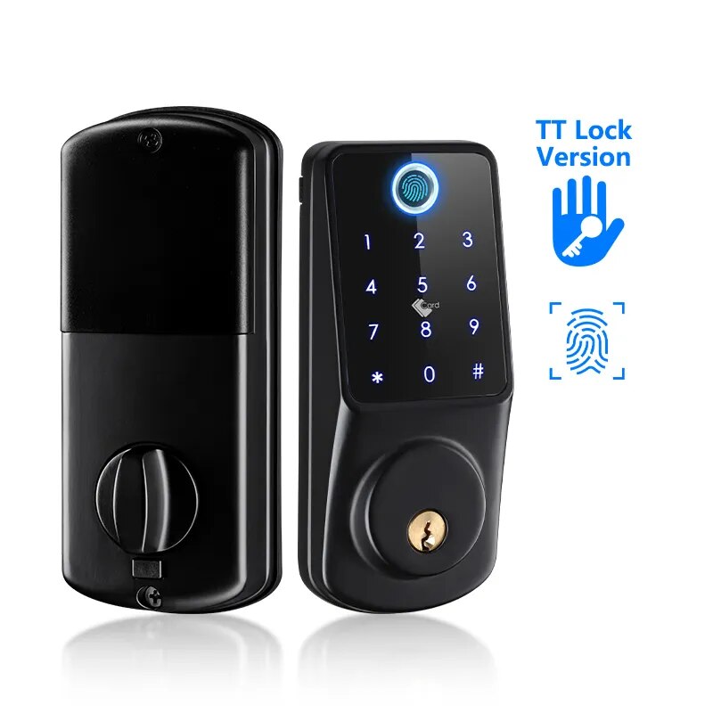 RayKube Aluminium Alloy Fingerprint Digital Smart Door Lock