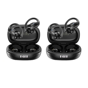 2 PC Metallic Dynamic Wireless Low Latency HIFI Gaming Earphones