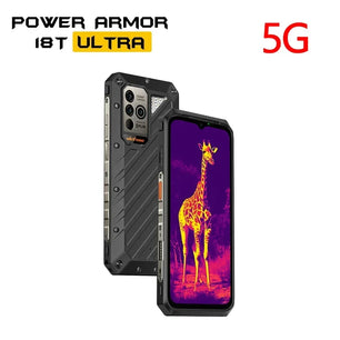 Rubber Rugged 9600mAh 12GB RAM 512GB ROM 6.58 Inches Smart Phone