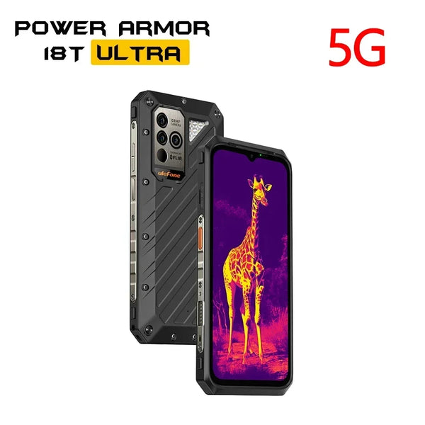 Rubber Rugged 9600mAh 12GB RAM 512GB ROM 6.58 Inches Smart Phone