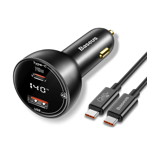 2 Ports USB Type-C High Speed Auto Charger Accessories For Car