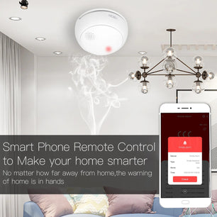 Moes Smart Wireless Safety Protection Smoke Detector